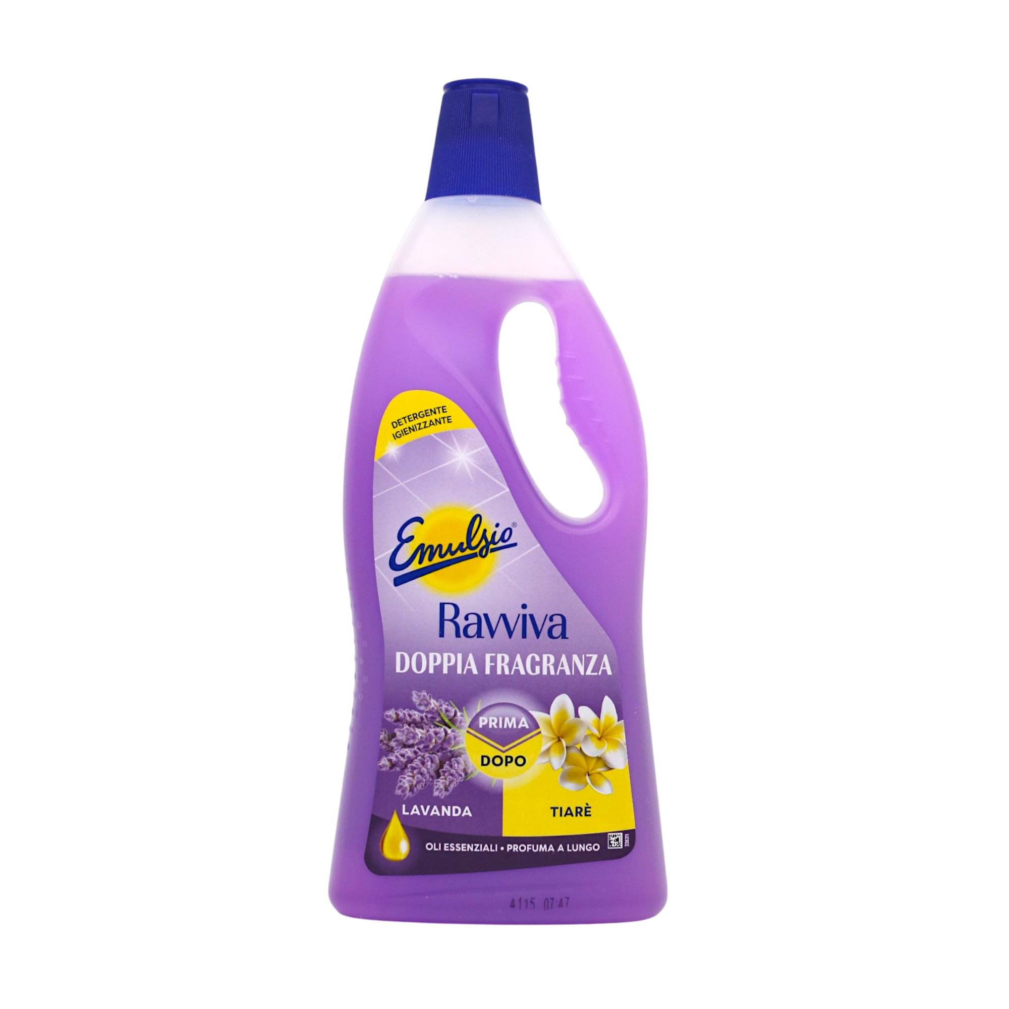 Средство для мытья полов Emulsio Lavanda&Tiare Flowers Двойной аромат 24 часа 750 мл (НФ-00008795)