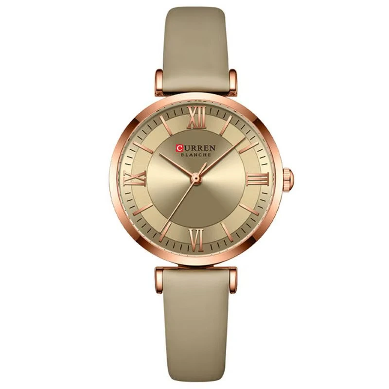 Наручний годинник Curren Сurren 9079 Rose Gold/Khaki