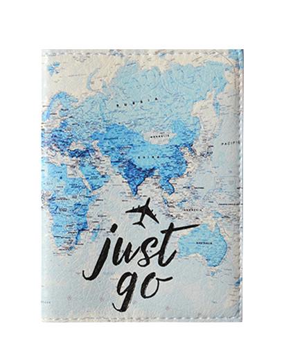 Обложка на паспорт биометрический Just go