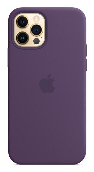 Чехол-накладка Silicone Case AA для iPhone 12 Pro Max 6.7" Фиолетовый аметист (249058)