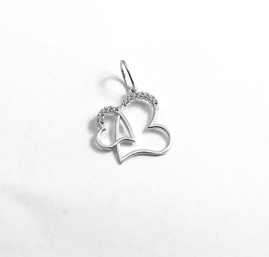 Подвеска Maxi Silver 2856 Сердце (82856)