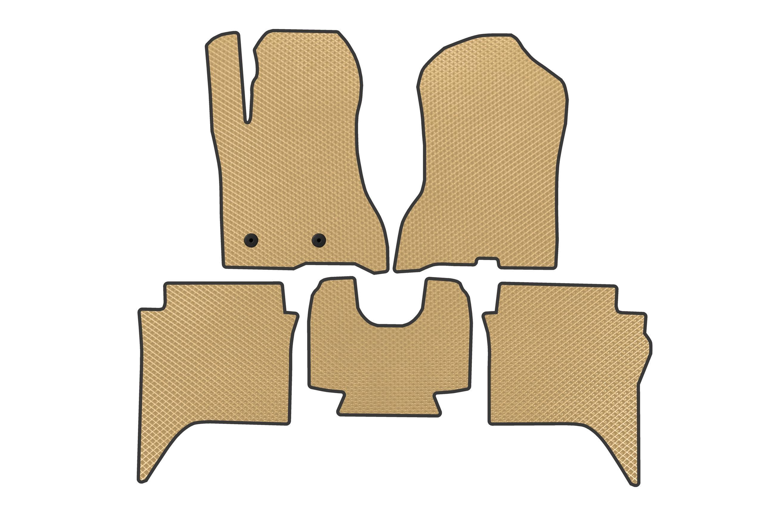 Коврики в автомобиль EVA Digital Designs для Volkswagen Amarok 2022- гг. этилвинилацетат Бежевый (183748) Коврики в автомобиль EVA Digital Designs для Volkswagen Amarok 2022- гг. этилвинилацетат Бежевый (183748)