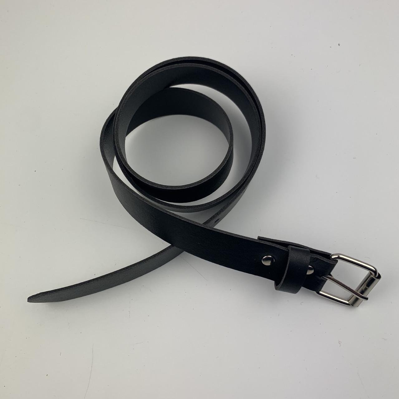 Пояс женский тонкий 001 Черный (1857092100)