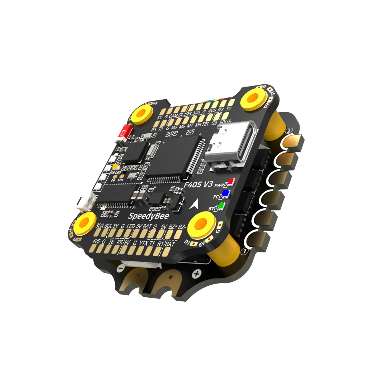 Стек полетный SpeedyBee F405 V3 50A Stack контроллер полета FC BMI270 и регулятор оборотов 50A 4в1 ESC 3-6S (2887598521)