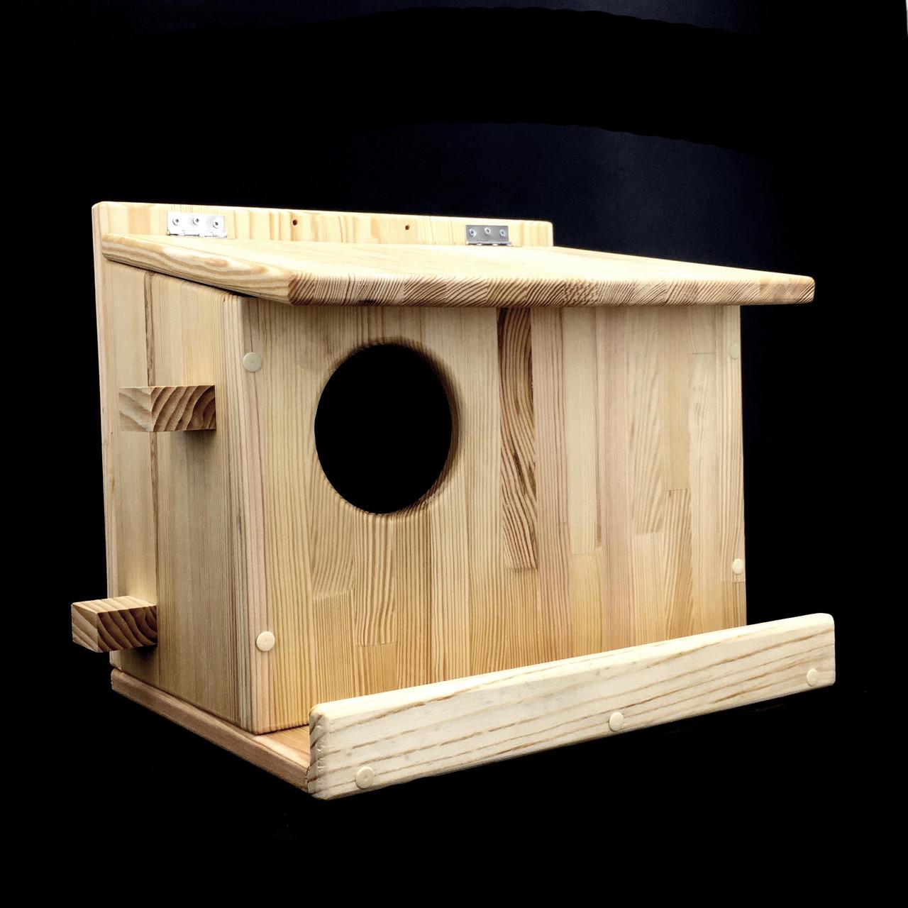 Домик для белок из дерева Кукуи Бланже (ДДБ-001601) - фото 6 Домик для белок из дерева Кукуи Бланже (ДДБ-001601) - фото 6