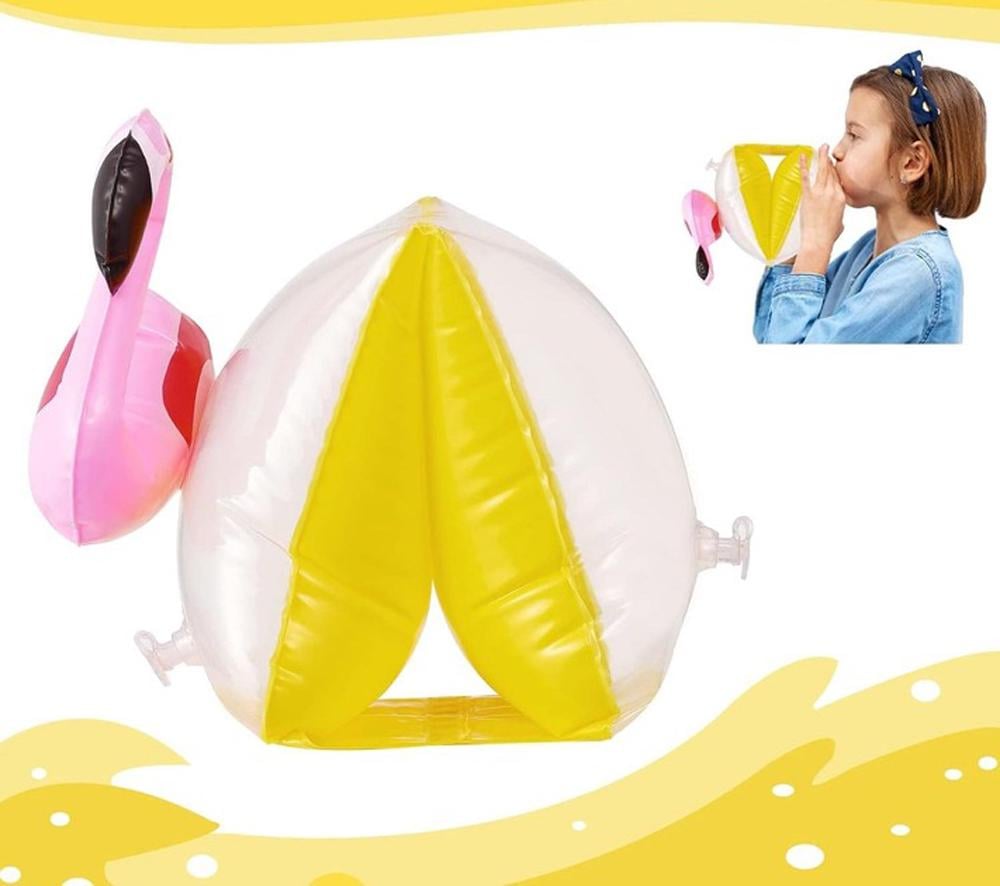 Нарукавники надувные для плавания для детей Фламинго 17x14 см Желтый - фото 8 Нарукавники надувные для плавания для детей Фламинго 17x14 см Желтый - фото 8