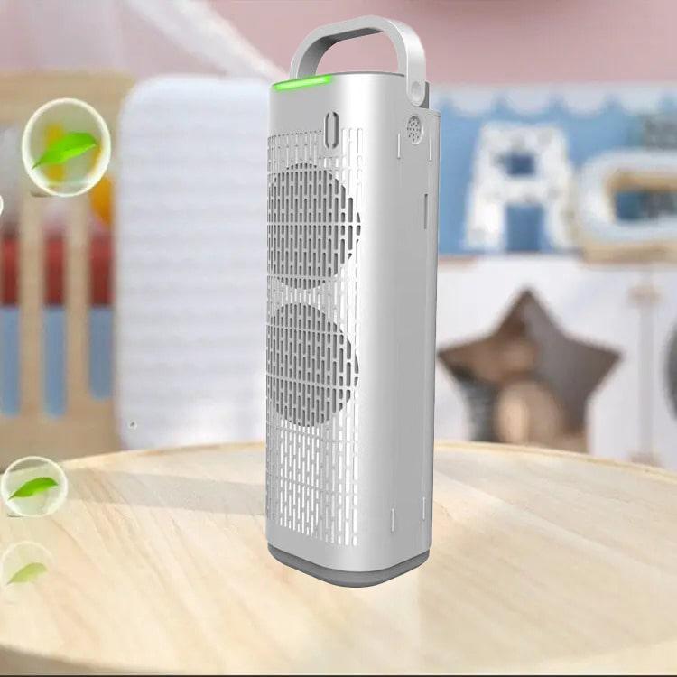 Очищувач повітря портативний LEON-101 HEPA + іонізатор/повербанк (fddf92b6) - фото 9