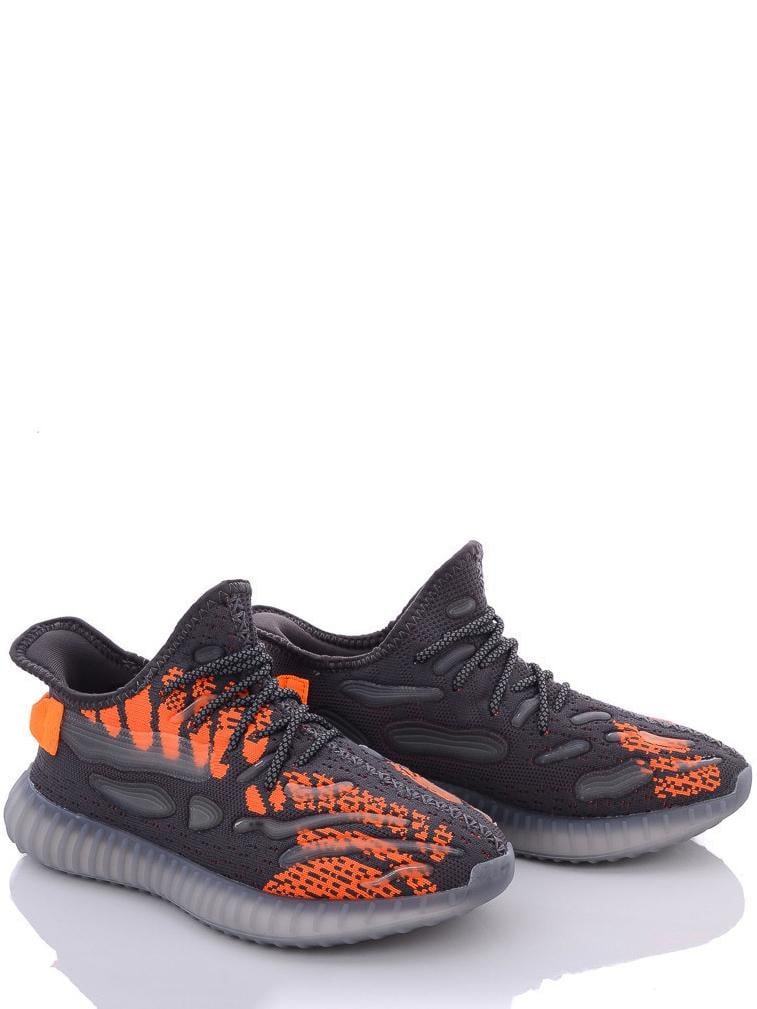 Кроссовки текстильные ITTS YZN7032 р. 37 Черно-оранжевый