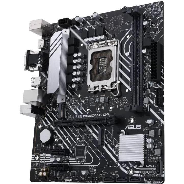 Материнська плата Asus Prime B660M-K D4 Socket 1700/MicroATX/2хDDR4 DIMM (11401417) - фото 3
