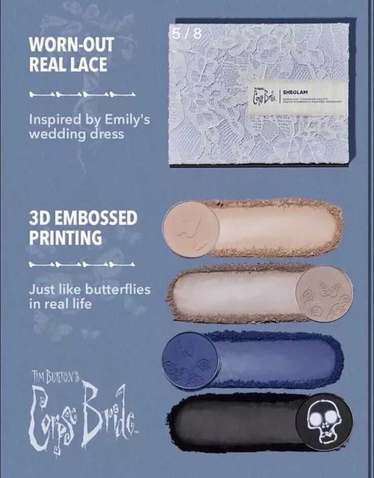 Набор косметики SHEGLAM Corpse Bride full - фото 15