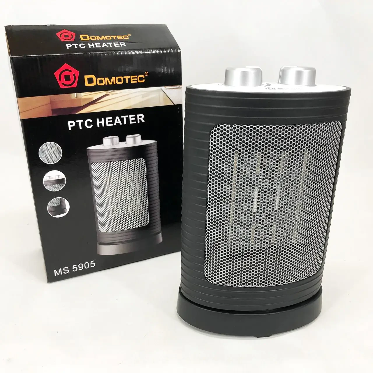 Тепловентилятор электрический Domotec MS-5905 H0001 1500 Вт (2943) - фото 7