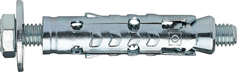 Анкер розпірний із болтом Elematic LE/B М6 10х55 мм притиск 5 мм оцинкована сталь 25 шт. (92L1B000092L106B00)