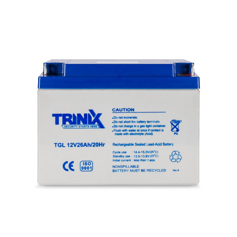 Аккумулятор гелевый Trinix TGL12V26Ah/20Hr (44-00019) - фото 2