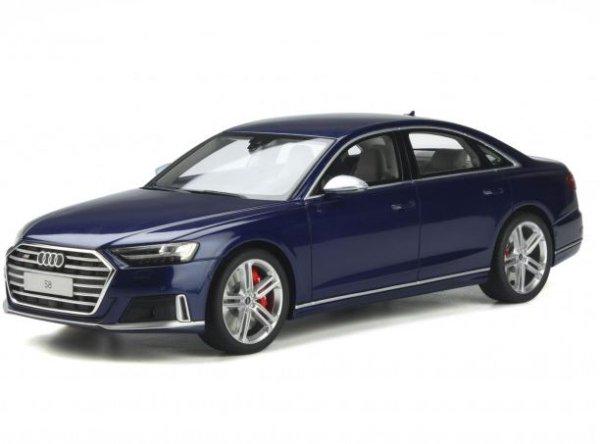 Модель автомобиля GT Spirit 1:18 Audi S8 D5 2020 Navarra Blue Metallic (GT313)