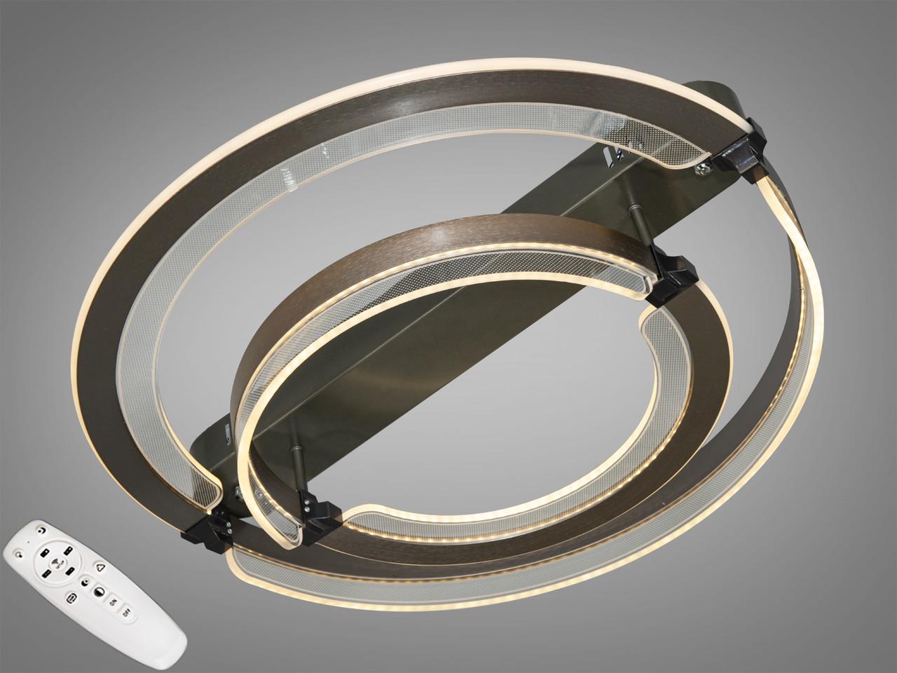 Люстра потолочная с димером LED 5219/600+400 (2437588720)