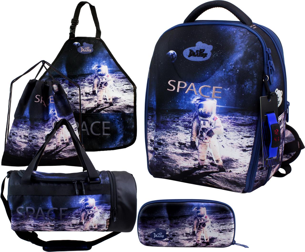Рюкзак ортопедический Delune с Космосом 35х27х16 см (Full-set 7mini-019) Рюкзак ортопедический Delune с Космосом 35х27х16 см (Full-set 7mini-019)