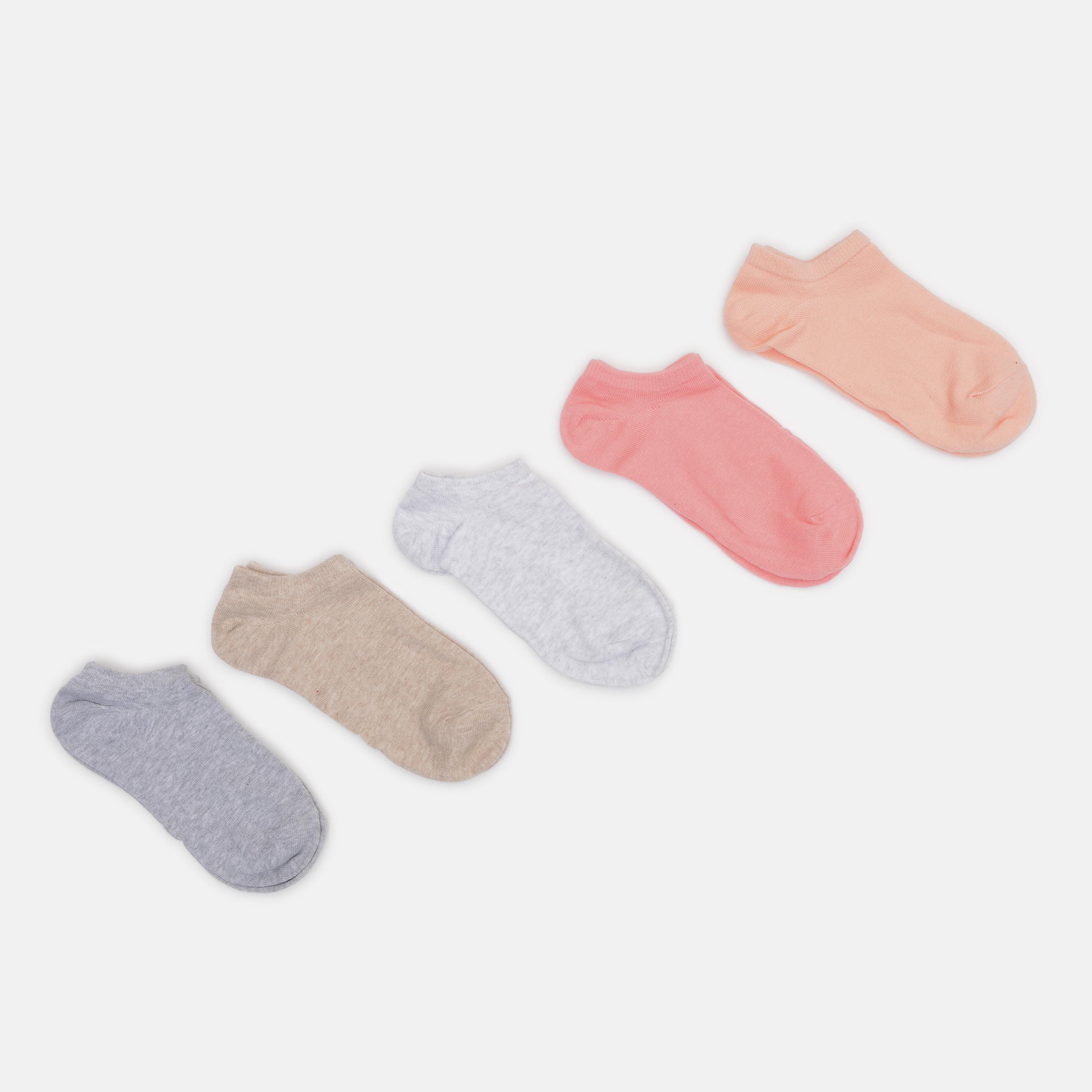 Шкарпетки C&A 5 пар р. 39-42 Рожевий/Сірий (160966252)