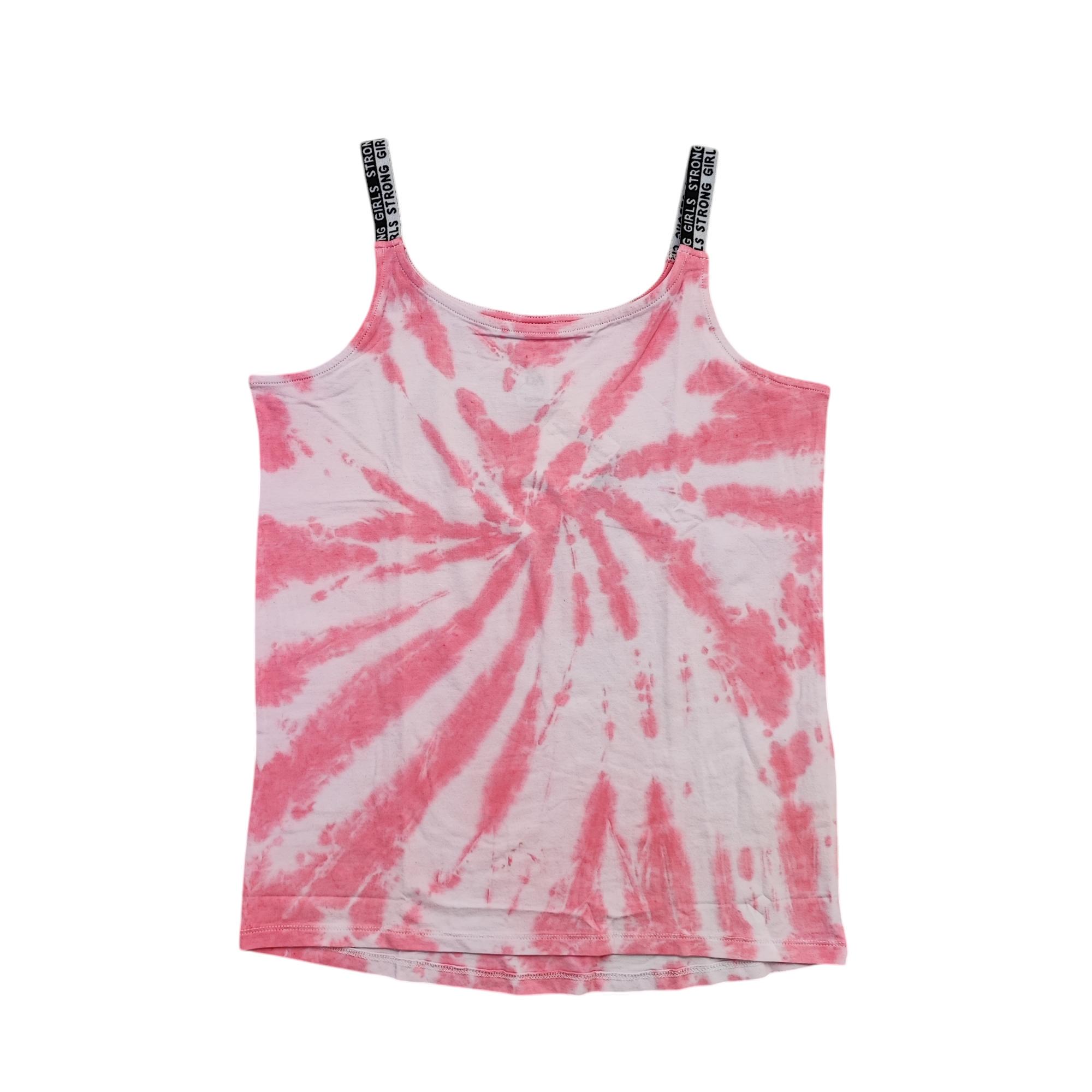 Майка для дівчини-підлітка C&A 158-164 см Рожевий/Білий (250122055E)