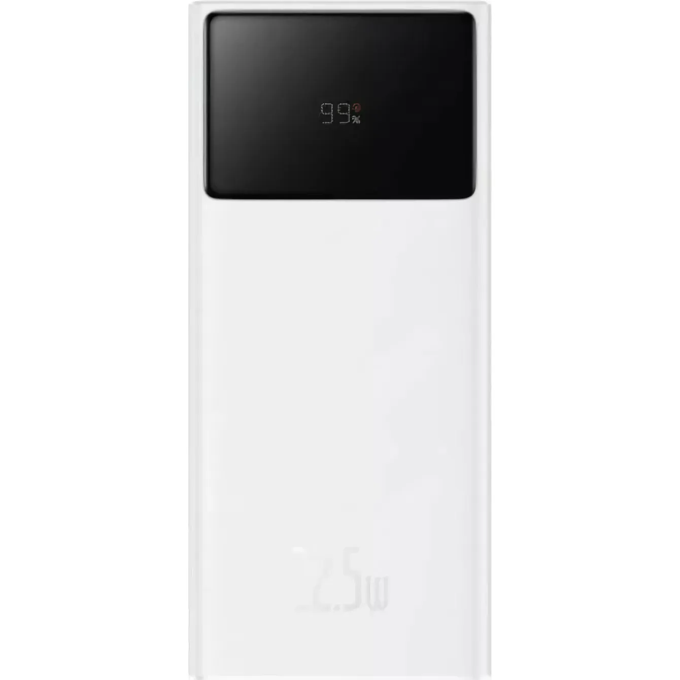 Зовнішній акумулятор Baseus Star-Lord Digital Display 20000 mAh 65W White (P10022906213-00)