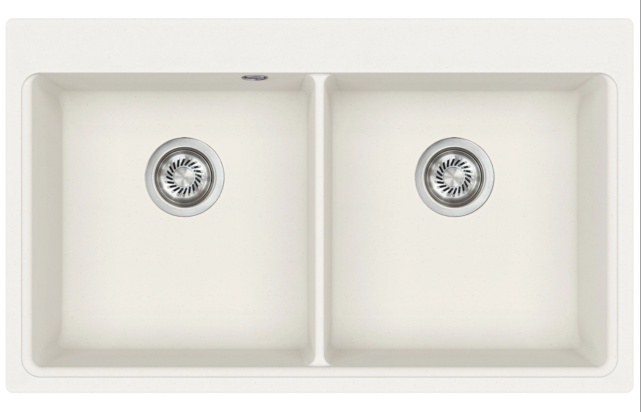Мийка кухонна AquaSanita Magma SQM200 W Alba 710 Білий (37238035)
