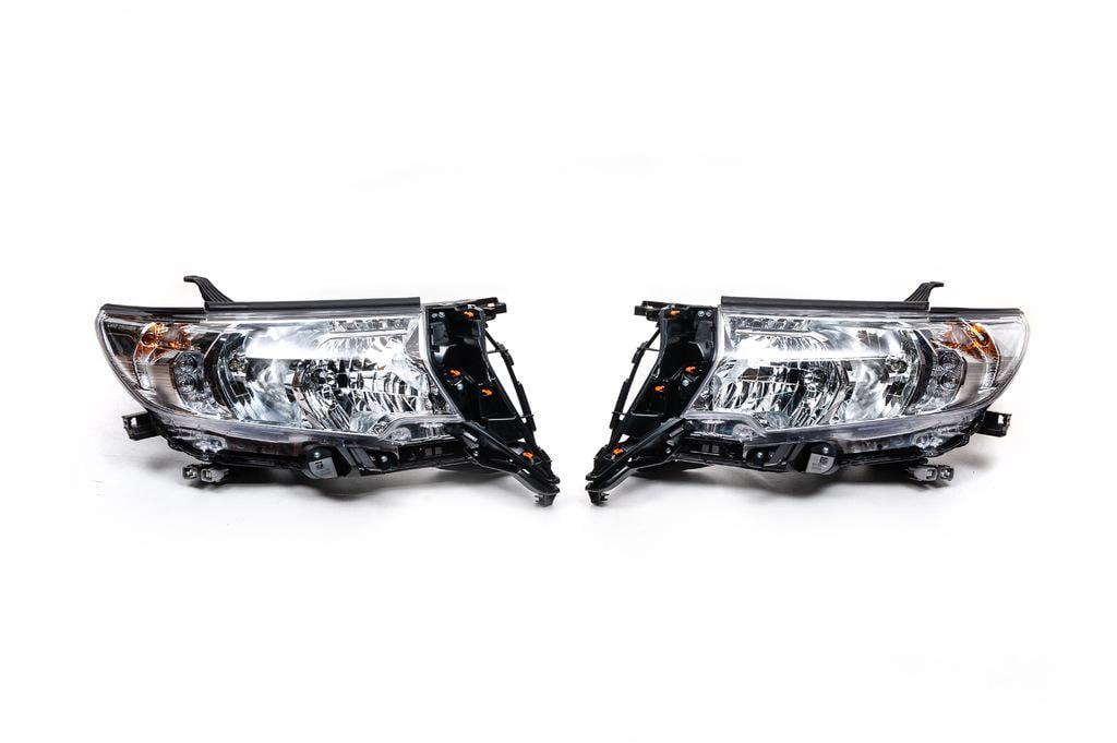 Оптика передняя рефлекторная GBT для Toyota Land Cruiser Prado 150 2017-2024 г. 2 шт. (74547)