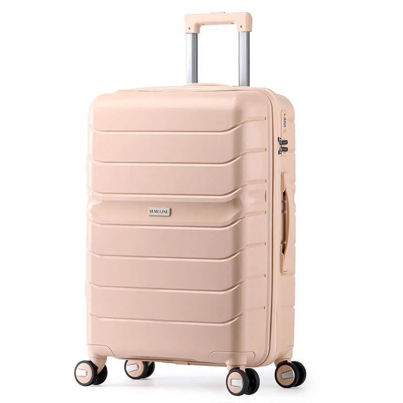 Чемодан SEMI LINE 24" M 63 л Cappuccino (DAS302954)