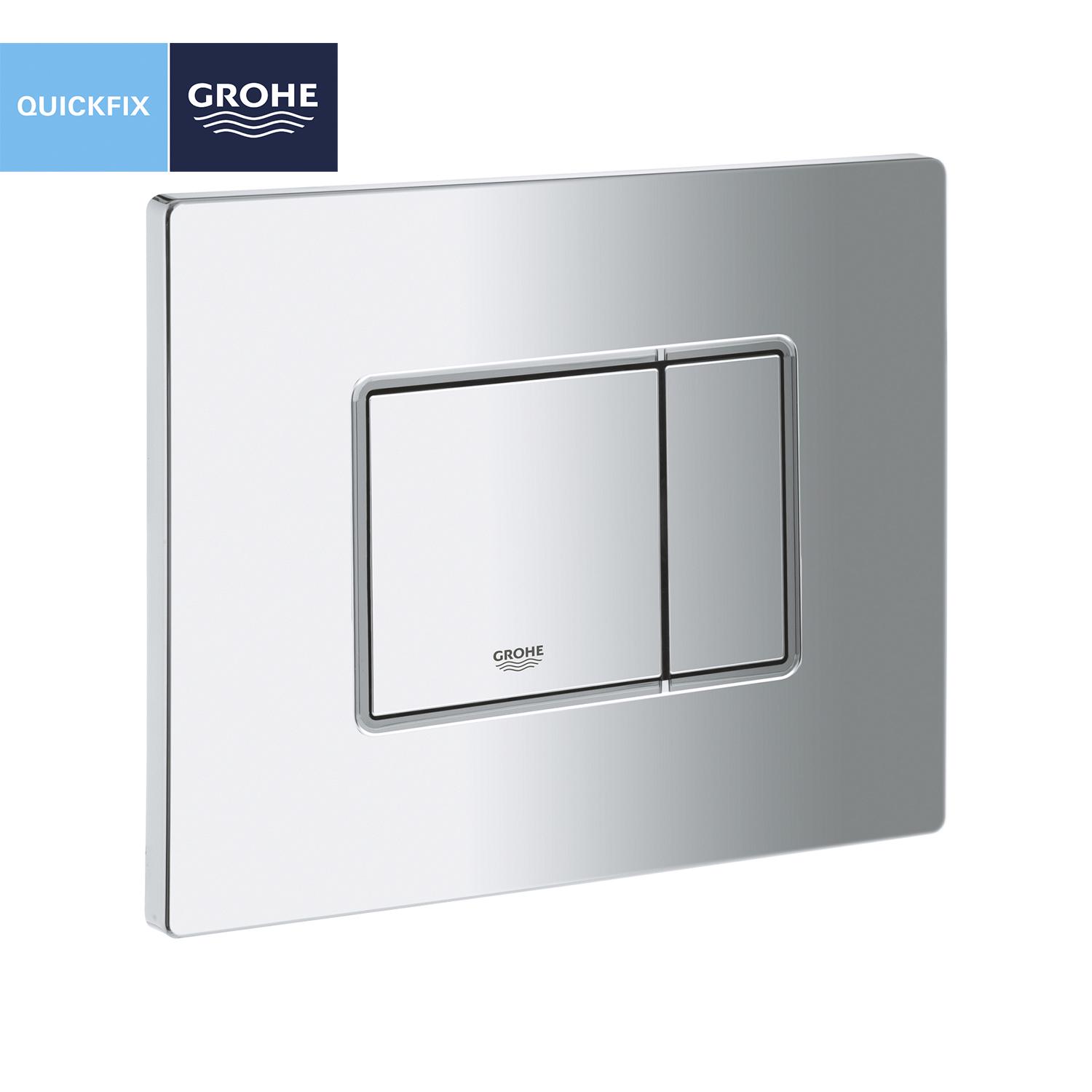 Инсталляционная система для унитаза Grohe QuickFix Solido 39930000 CV030563 с кнопкой Хром (159187) - фото 5