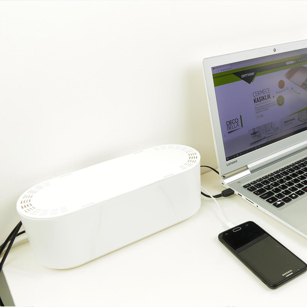 Органайзер для кабеля Omak Plastik 32,3x12,3x11,3 см (50808) - фото 2