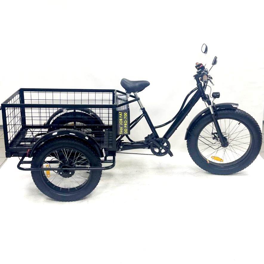 Электровелосипед трехколесный Tiras JOB FAT 2420 PRO-700 36 V 35 Ah - фото 2