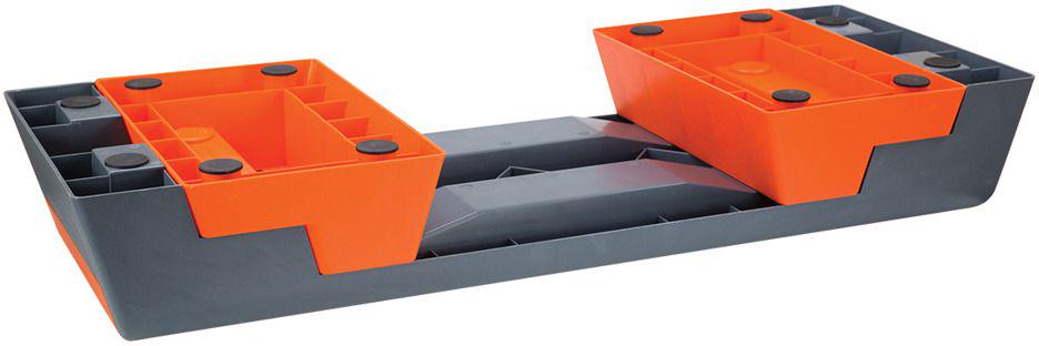 Степ-платформа HMS Step AS007 Серо-оранжевый (310802) - фото 5