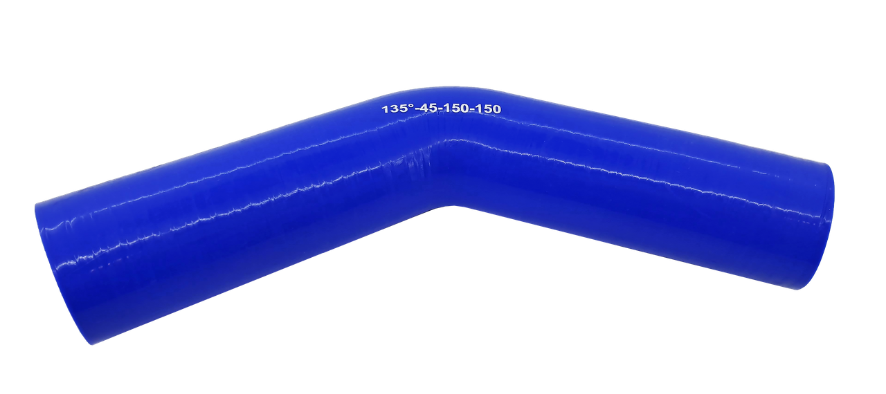 Патрубок 150х150 мм 135° d 45 товщина 4 мм (1156205537)