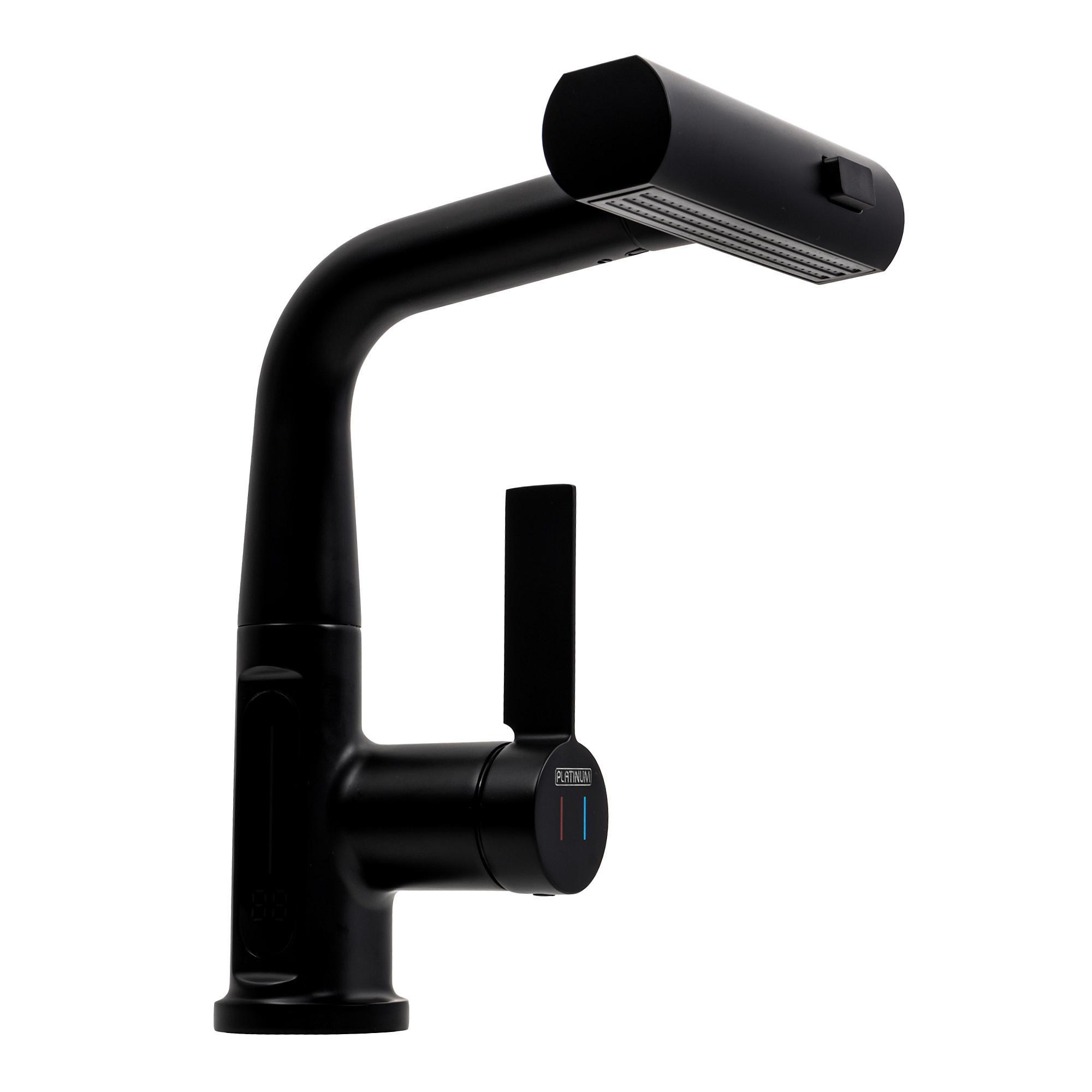 Смеситель с индикатором для умывальника Platinum A242