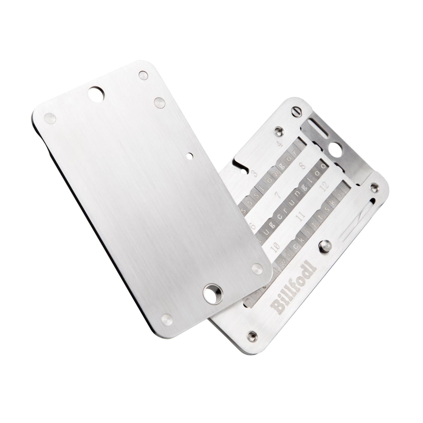 Планшет мнемонический Ledger Billfodl для хранения seed-фразы (LBMnemonic)