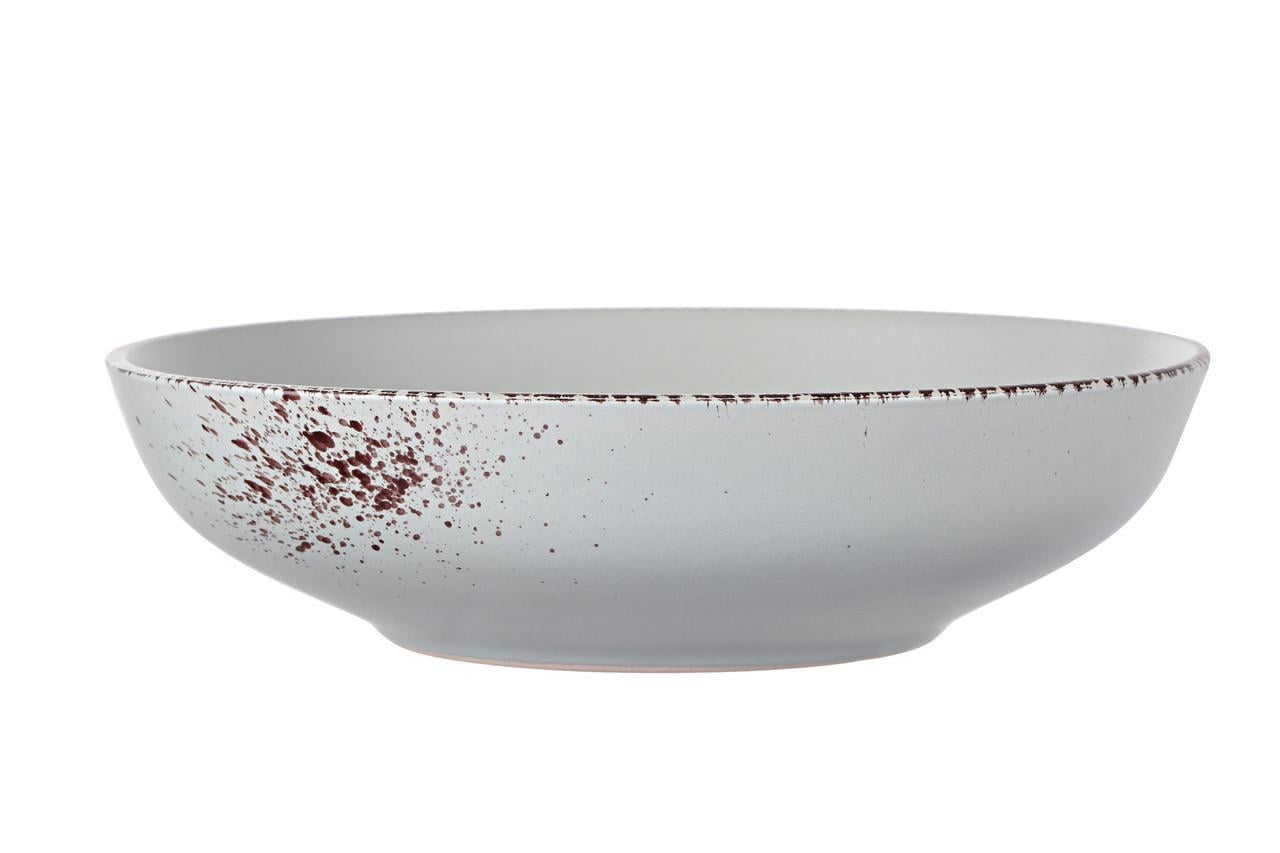 Тарелка глубокая Ardesto Lucca d 20 см керамика Illusion Blue (AR2920BMC)