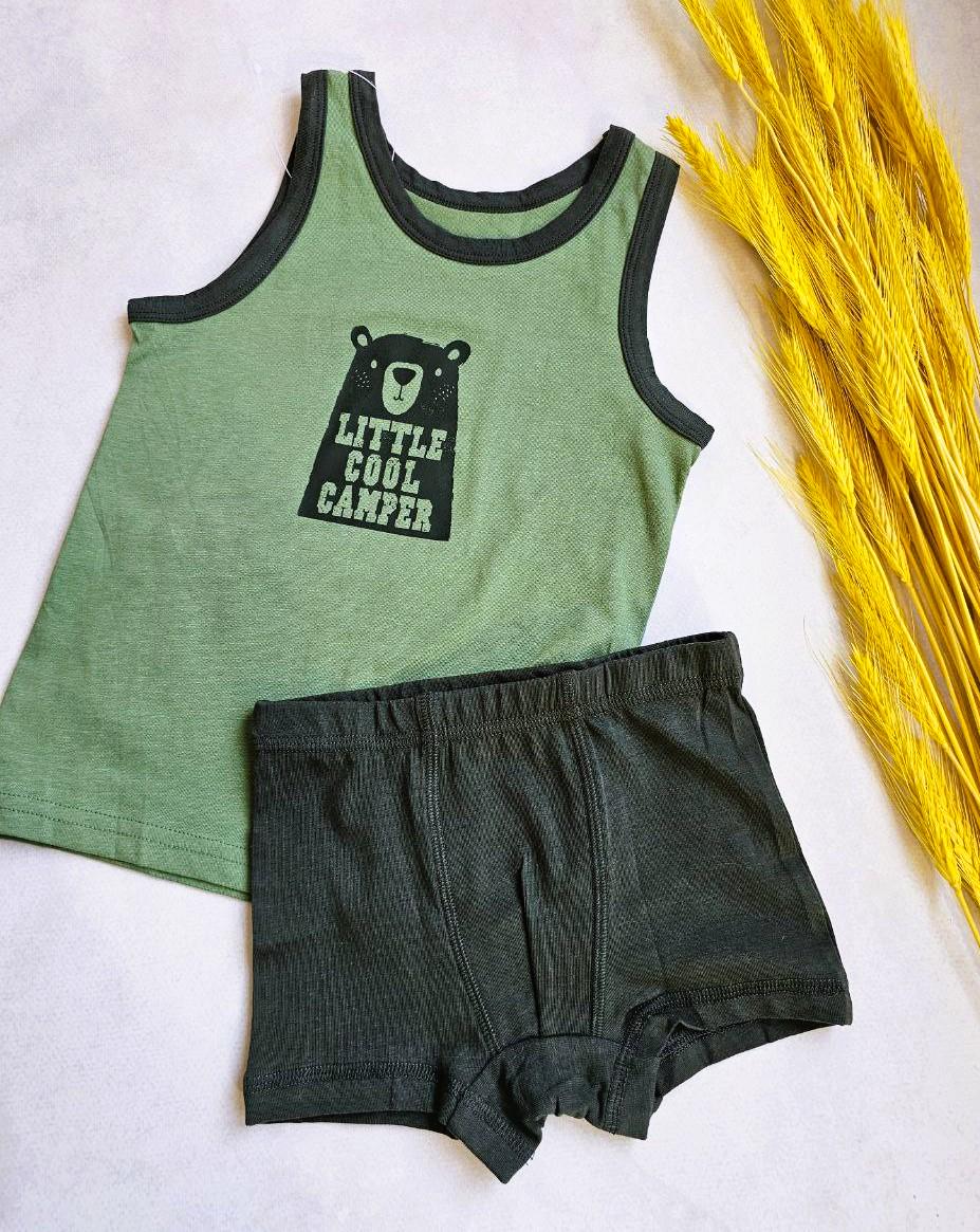 Комплект для хлопчика Lupilu майка та труси 122-128 см (19521088)