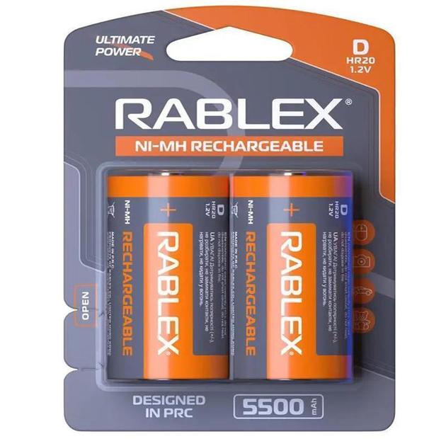 Акумулятор HR20/D Rablex 5500 mAh NiMH