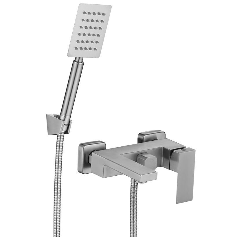 Смеситель для ванны Wezer PRO3B-02 однорычажный Сатин (229937)