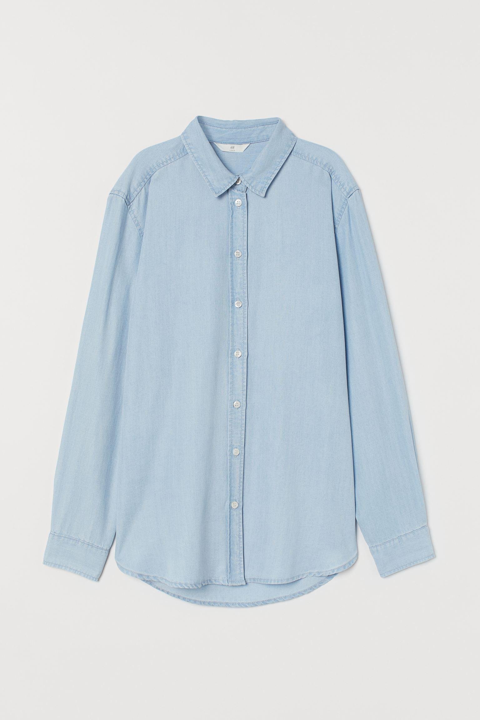 Рубашка XS Светло-голубой (8320181wer)