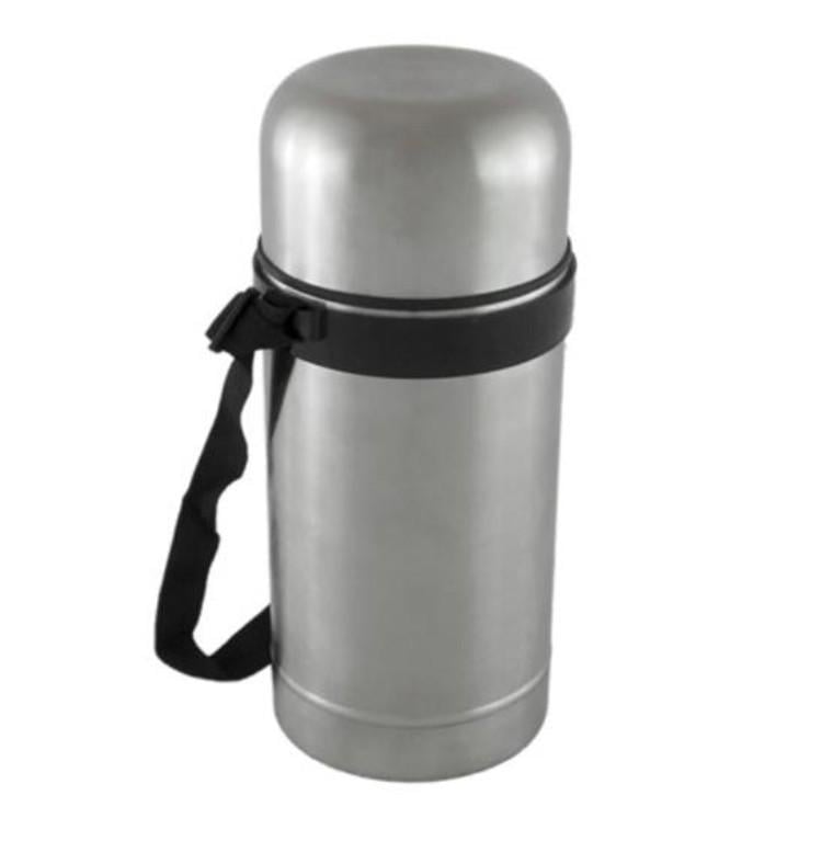 Термос пищевой из нержавеющей стали UNIQUE с чехлом 1 л (146-1) Термос пищевой из нержавеющей стали UNIQUE с чехлом 1 л (146-1)