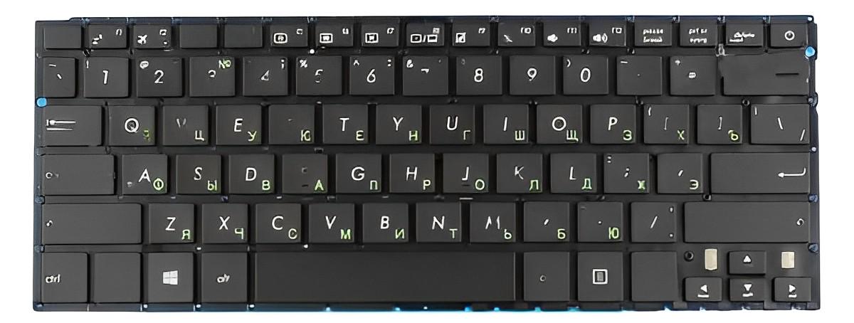 Клавиатура для ноутбука Asus UX302 UX302LA матовая (0KNB0-3629AF00)