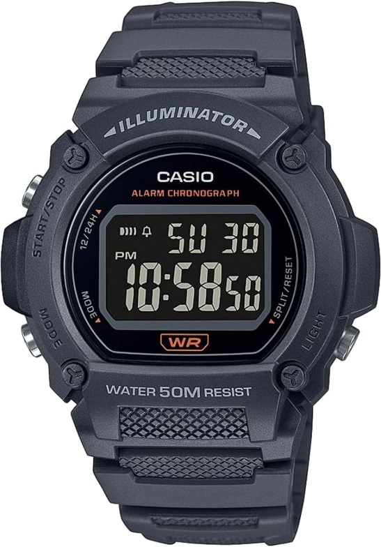 Годинник чоловічий Casio W-219H-8B