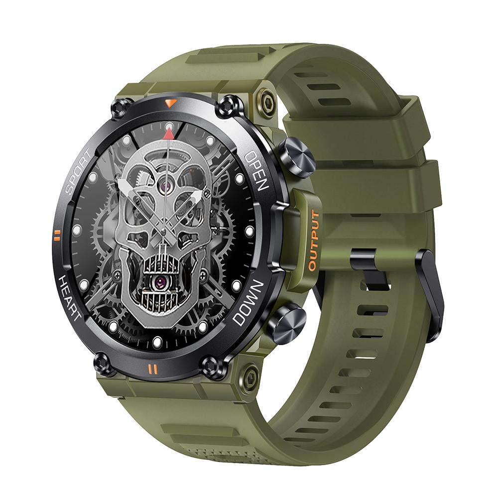 Смарт-годинник Lemfo K56Pro тонометр/пульсометр/кисень у крові/дзвінки Green (73b4a40c)