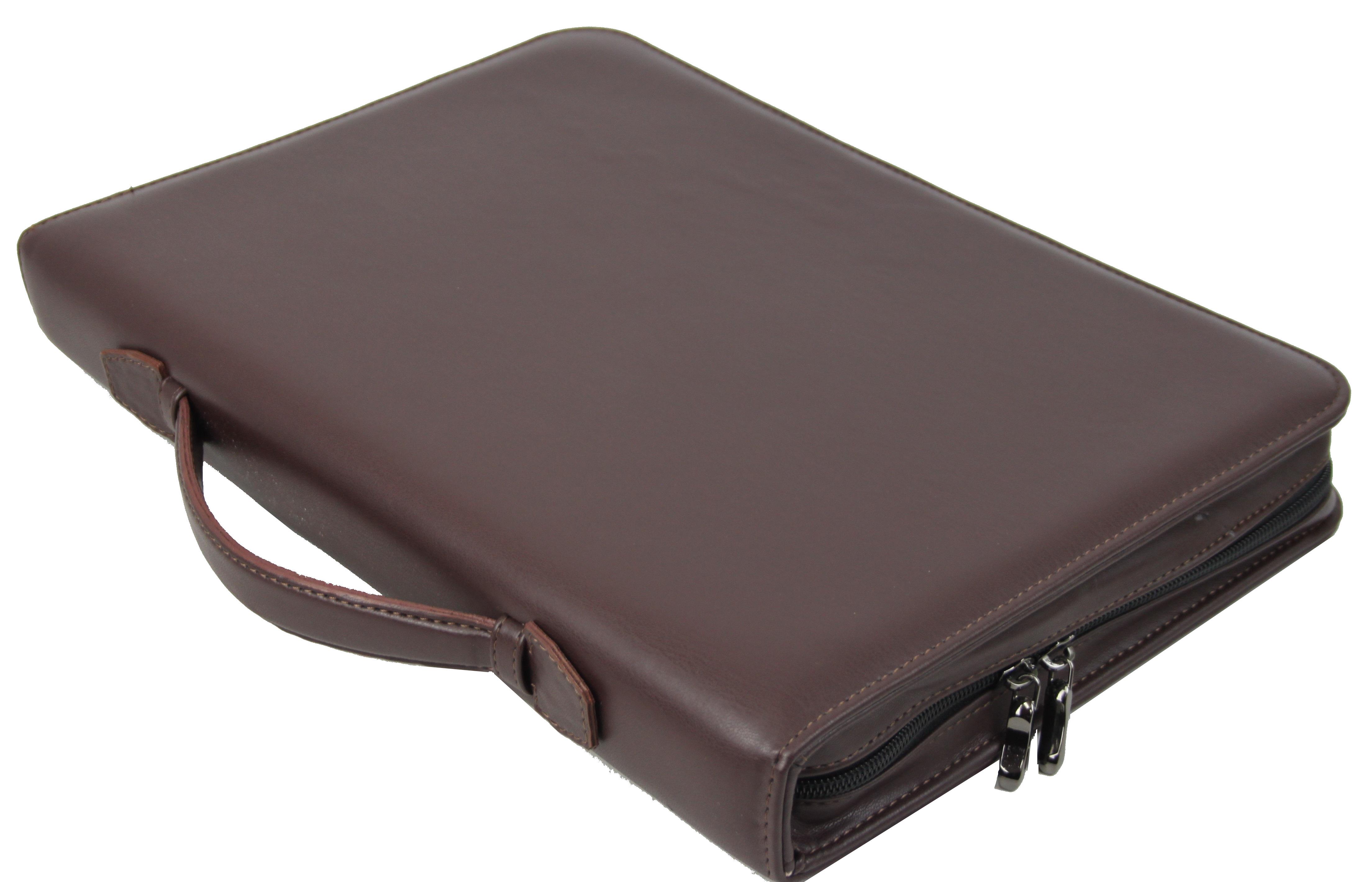 Папка деловая Portfolio из искусственной кожи А4 Коричневый (Port1007 brown)