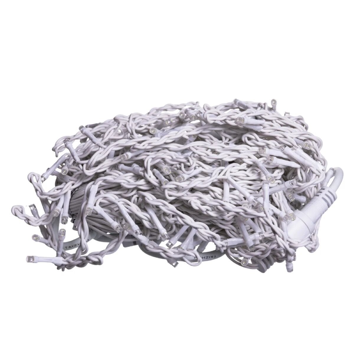 Гирлянда уличная бахрома 405 LED 25 м белый провод (25MWW)