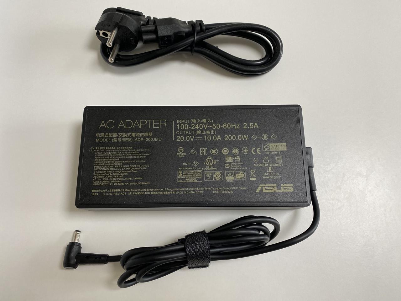 Блок живлення для ноутбука Asus 20V 10A 200W 4,5х3,0 pin (2623658795)