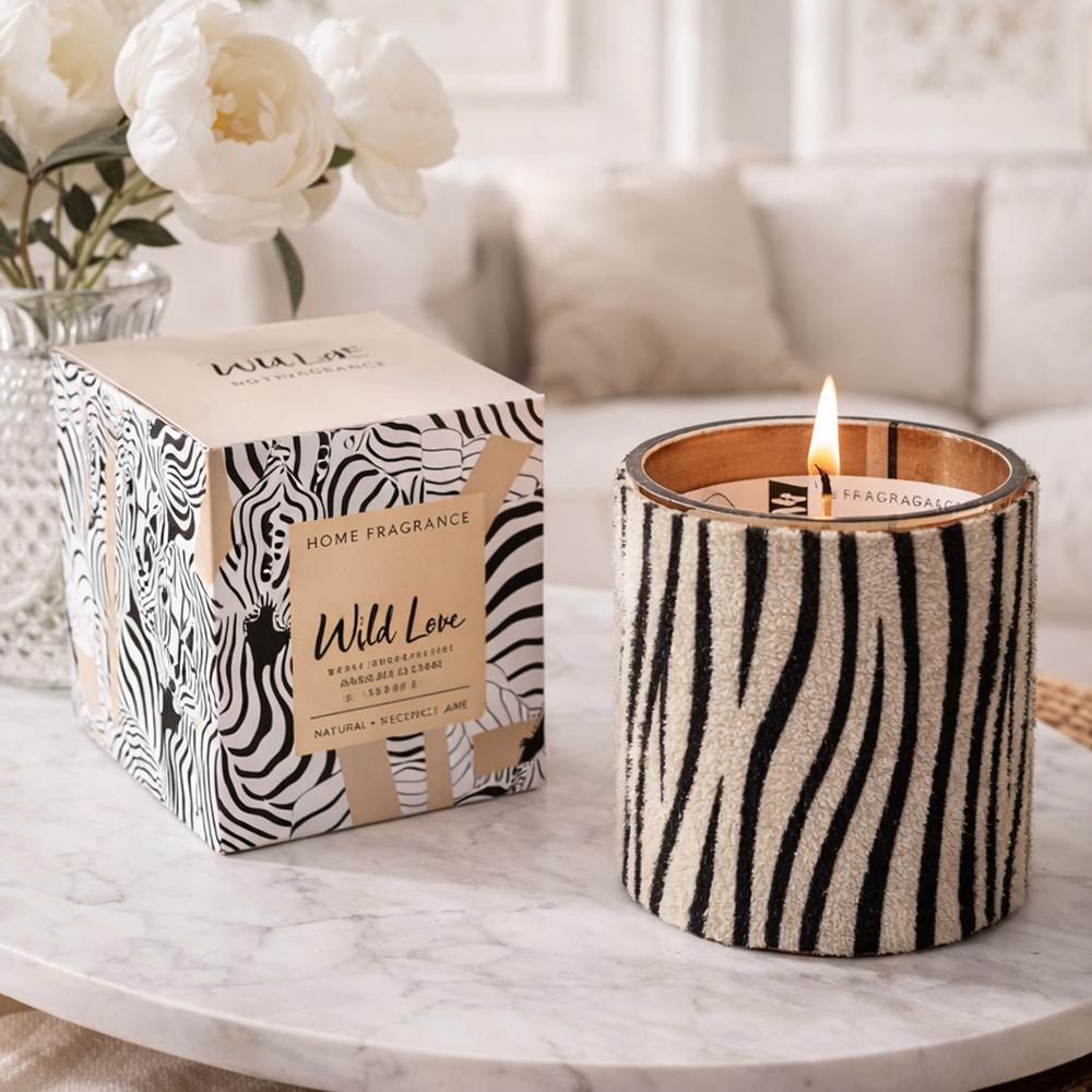 Аромасвеча в стеклянном стакане с крышкой Wild Love 465 г 9x7,5 см Зебра (37-зеб-120734) Аромасвеча в стеклянном стакане с крышкой Wild Love 465 г 9x7,5 см Зебра (37-зеб-120734)