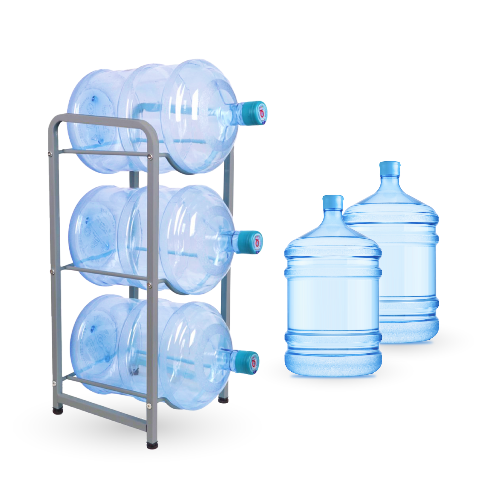 Подставка на 3 бутыли VIO MR3 разборная металлическая (9705) - фото 7