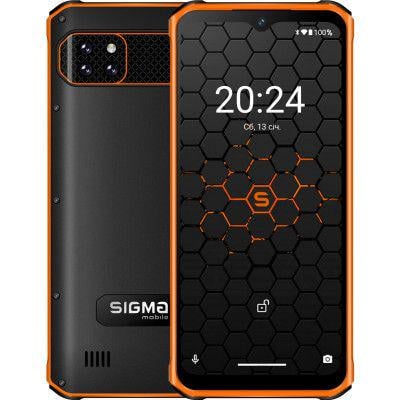 Мобільний телефон Sigma X-treme PQ56 Black/Orange (4827798338025)