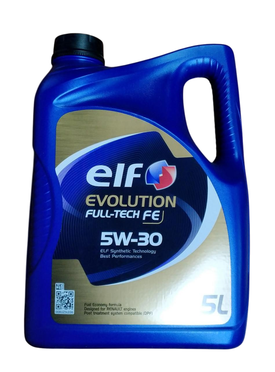 Мастило ELF EVOLUTION FULL-TECH FE 5W30 5 л RENAULT 0720 (3085963628)