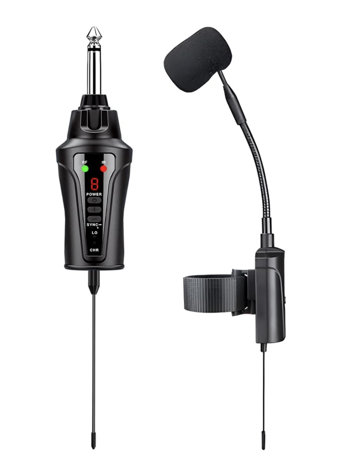 Мікрофон бездротовий для кларнета радіосистема UHF ACEMIC FT-5 2,4G приймач і передавач (0132)